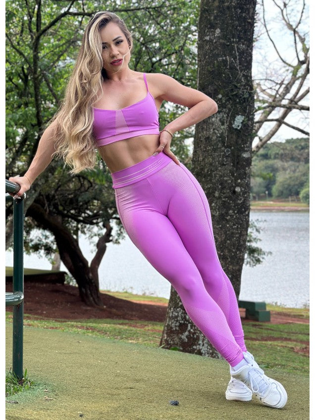 Conjunto Legging Sport Training Lilás