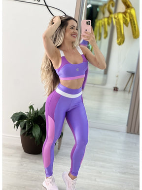 Conjunto Legging Lumina Lavanda