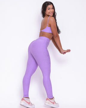 Conjunto Legging Básico Cós Cruzado Feline + Top Ju