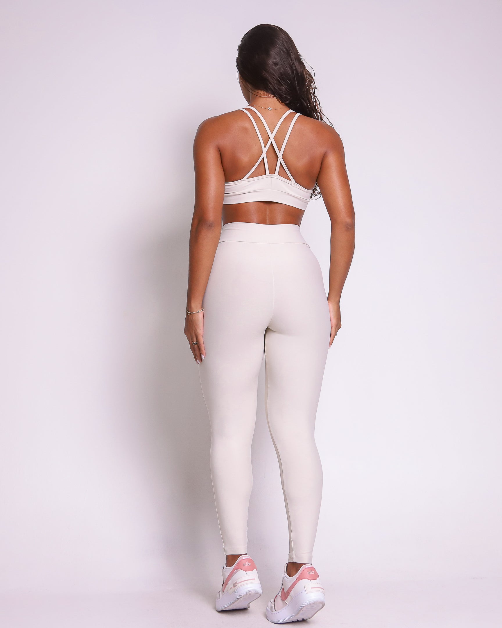 Conjunto Legging Básico Cós Cruzado Light + Top Lu