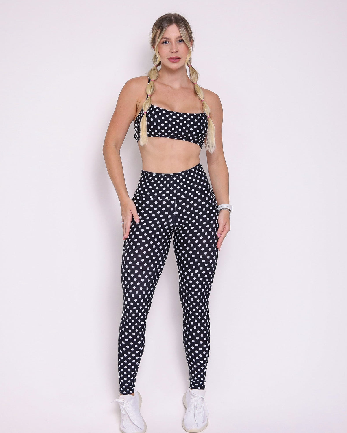 Conjunto Legging Empina Bumbum Vivo + Top Bianca