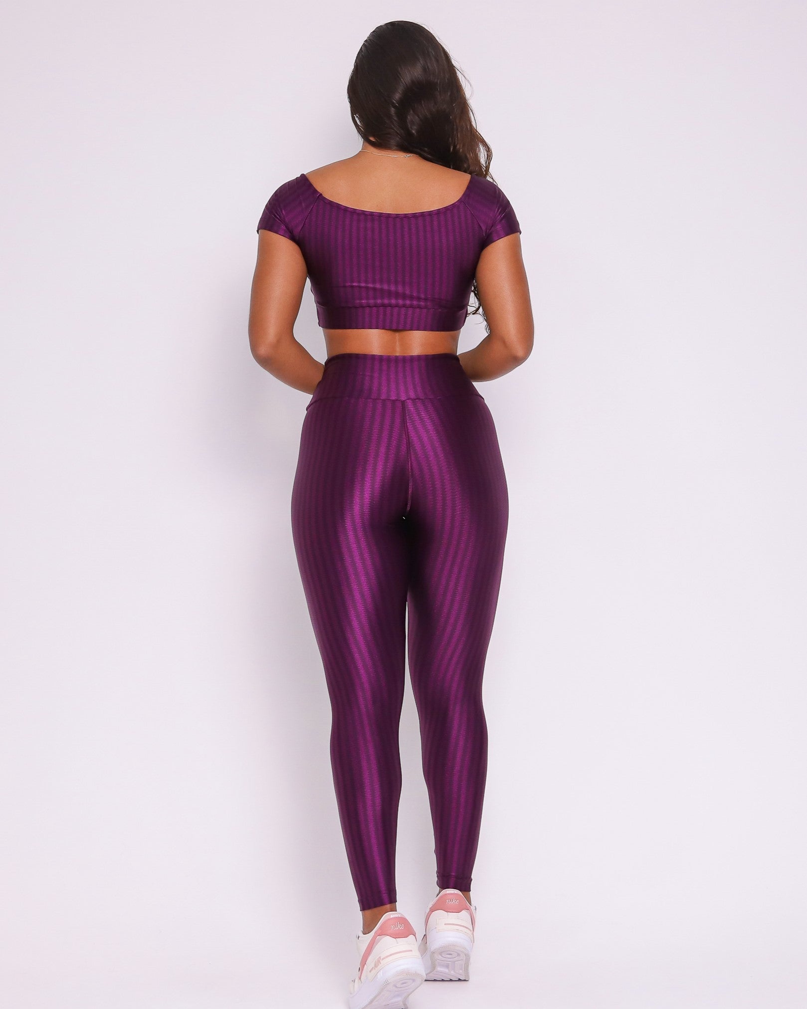 Conjunto Legging Básico Cirrê + Top Manguinha