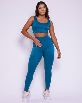 Conjunto Legging Básico Athletic Glow + Top Renata