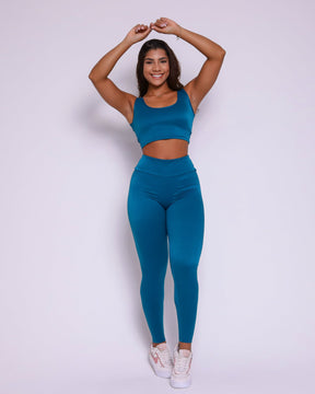 Conjunto Legging Básico Athletic Glow + Top Renata