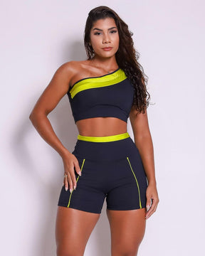 Conjunto Short Básico Olivia + Top Paloma