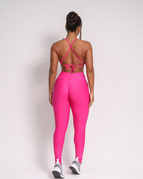 Conjunto Legging Empina Bumbum Vivo Compressão + Top Paula