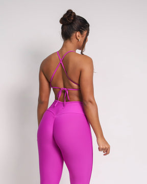 Conjunto Legging Empina Bumbum Vivo Compressão + Top Paula