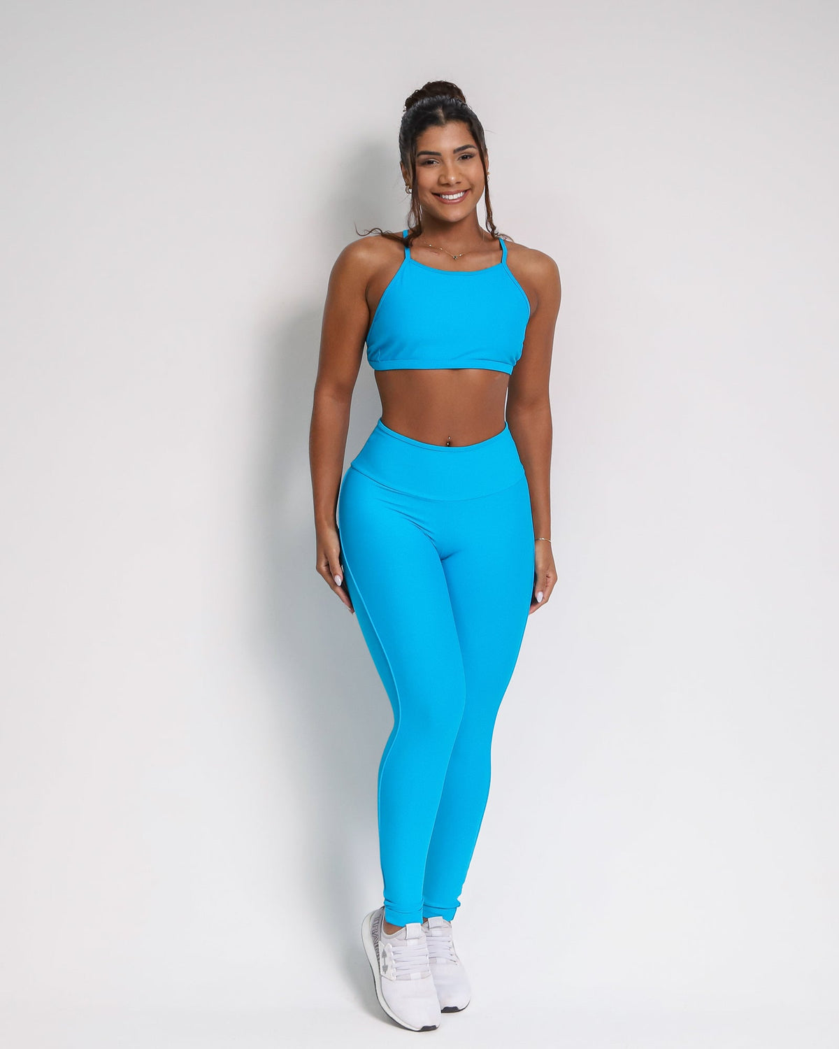 Conjunto Legging Empina Bumbum Vivo Compressão + Top Paula