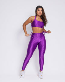 Conjunto Legging Empina Bumbum Cirre + Top Tai