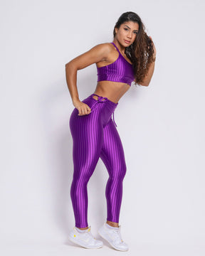 Conjunto Legging Empina Bumbum Cirre + Top Tai