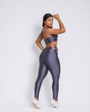 Conjunto Legging Empina Bumbum Cirre + Top Tai