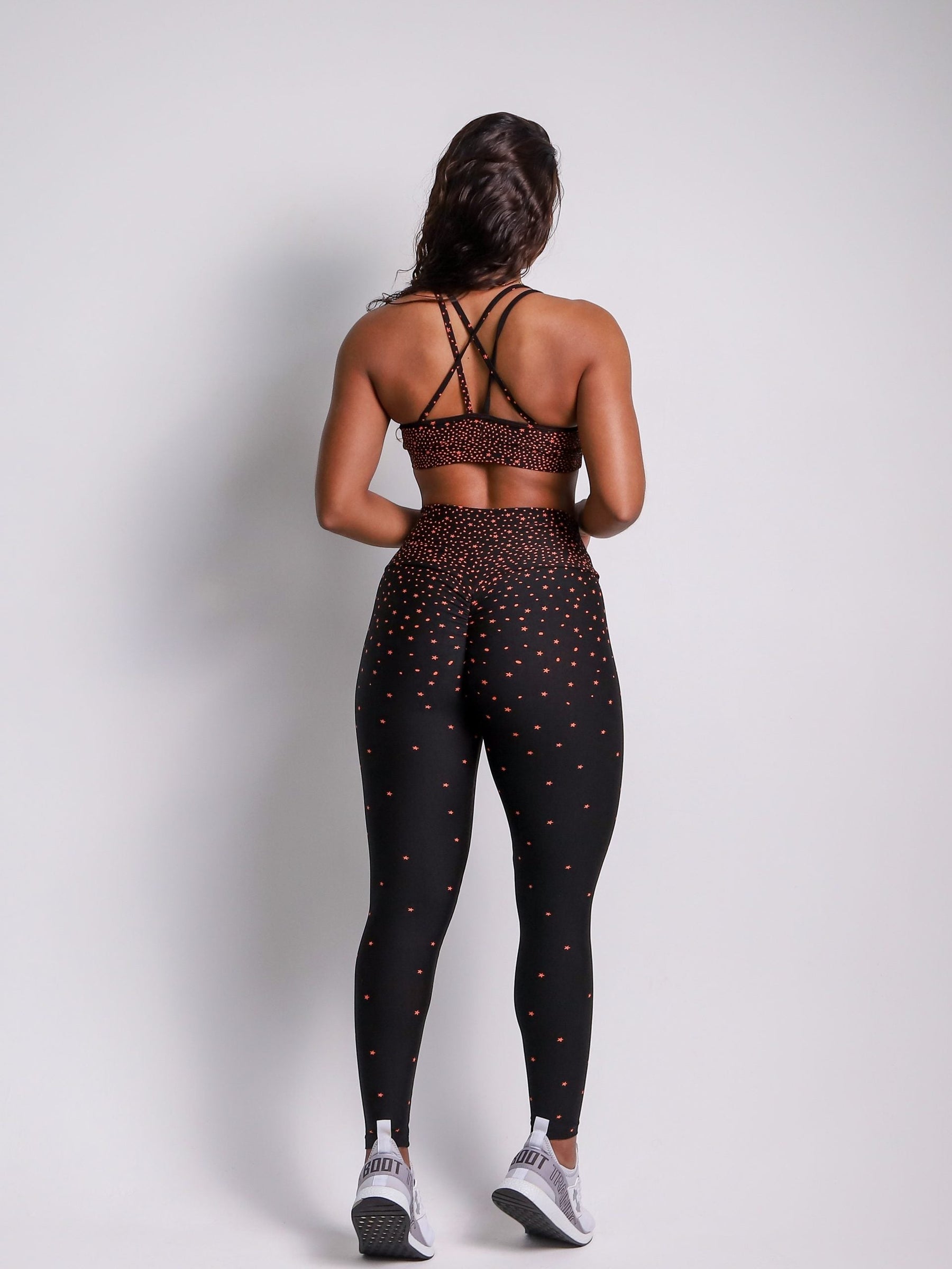 Conjunto Legging Empina Bumbum Degradê + Top Lu