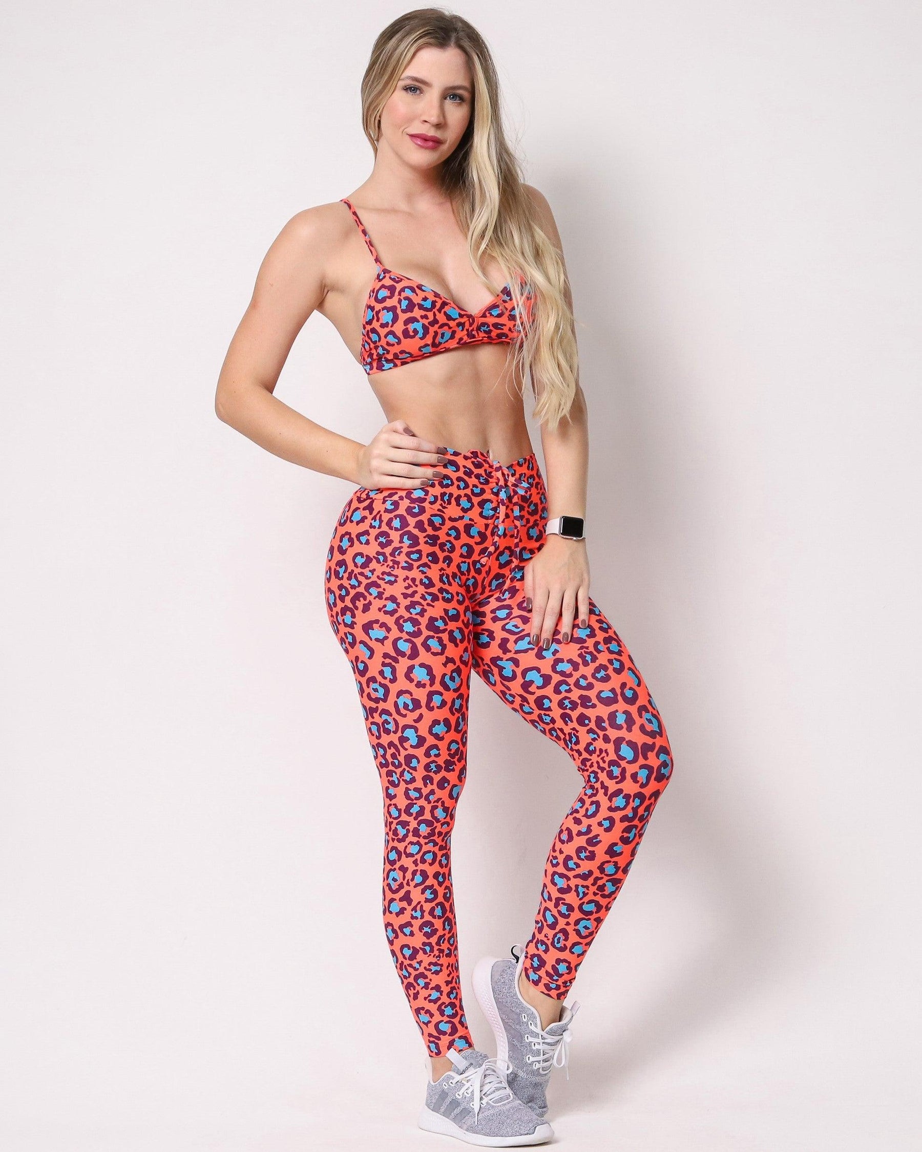 Conjunto Legging Empina Bumbum Savana + Top Angie