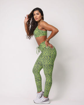 Conjunto Legging Empina Bumbum Savana + Top Naty