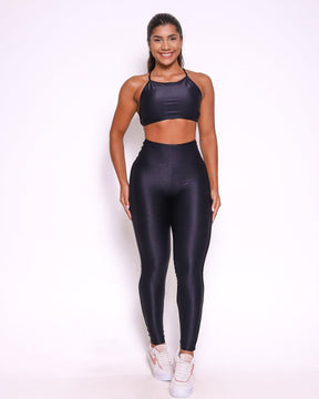 Conjunto Legging Empina Bumbum Vivo Compressão + Top Paula