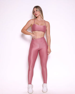 Conjunto Legging Empina Bumbum Vivo + Top Bianca