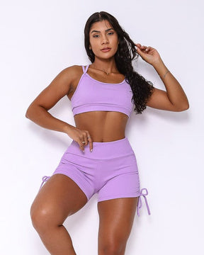 Conjunto Short Básico Cross Valência + Top Lu